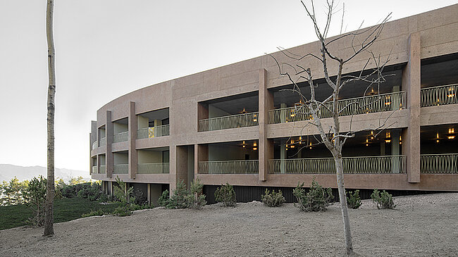 Hotel Belvedere in Südtirol mit prämierter Architektur